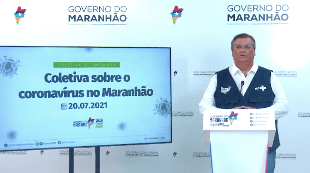 Flávio Dino anuncia reabertura de cinemas e volta as aulas no Maranhão
