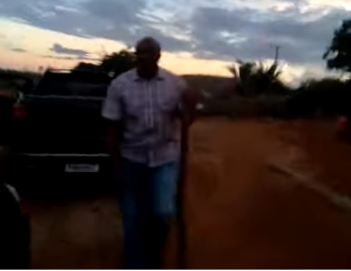 Vídeo: Prefeito de Cantanhede agride morador a paulada por causa de terreno