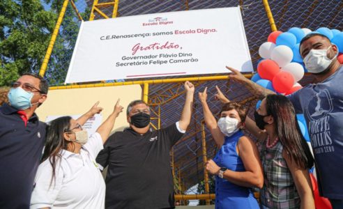 Paulo Victor vistoria obras e entrega de escolas nos 409 anos de São Luís