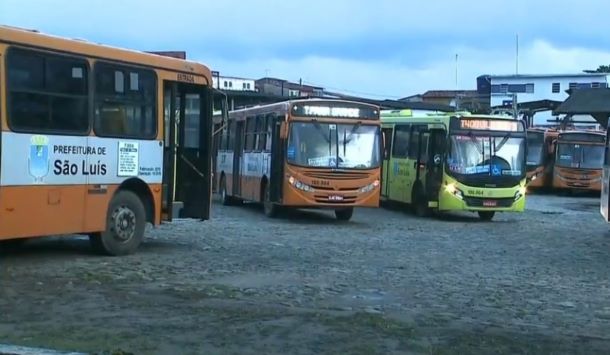 São Luís está com 100% da frota de ônibus parada nas garagens e contraria decisão judicial