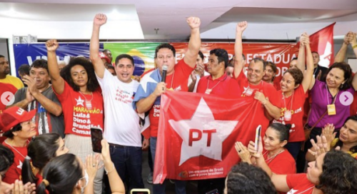 Como esperado, PT confirma apoio a Brandão e Felipe Camarão de vice