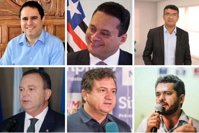 Saiba quando ocorrem as convenções para oficializar candidaturas de seis candidatos a governador do Maranhão