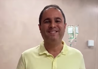 Edivaldo recebe alta médica e participa de carreatas nesta sexta