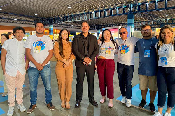 Calvet recebe inventário turístico no 5° Salão de Turismo Rota das Emoções
