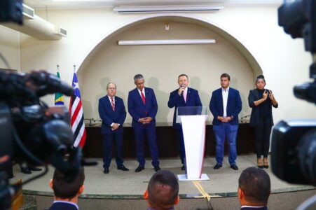 ‘Se tivermos que endurecer, faremos dentro da lei’, diz Brandão em coletiva