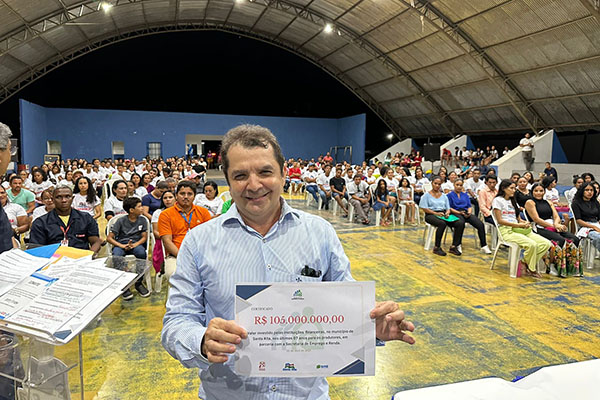 Hilton Gonçalo destaca investimento de R$ 105 milhões do terceiro setor em Santa Rita