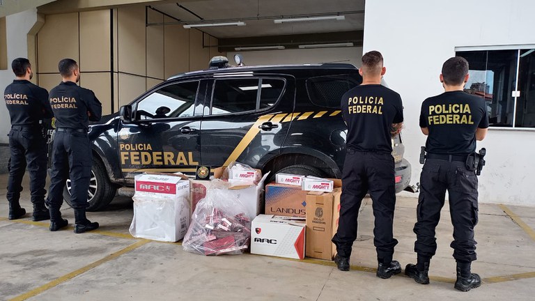 Polícia Federal deflagrara operação contra contrabando de cigarros em São Luís