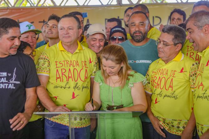 Iracema Vale destaca impulso ao turismo de Guimarães com estrada que leva à praia de Araoca