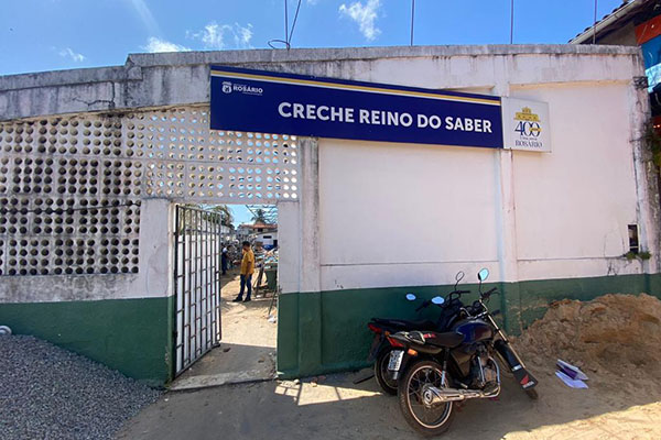 Prefeitura de Rosário inicia obra de reestruturação de creche