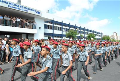 Fim do programa de escolas cívico-militares não afeta escolas militares estaduais do Maranhão