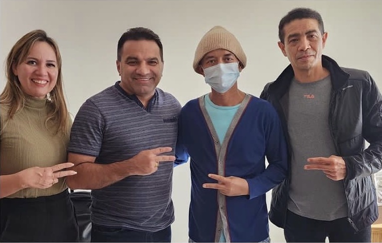 Josimar dá parabéns ao deputado Aluízio Santos por cura de câncer: ‘Estamos muito felizes’