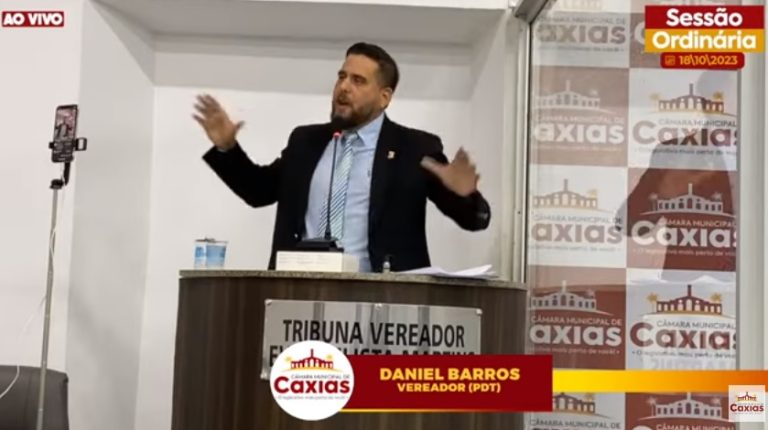 Câmara de Caxias instaura processo contra vereador por ofensas a Daniella