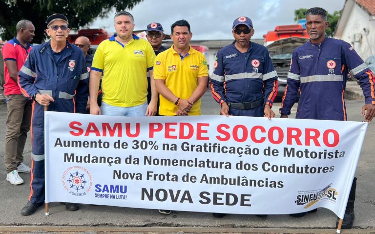 “Samu pede socorro”, diz Wellington sobre greve por reajuste salarial dos trabalhadores em São Luís