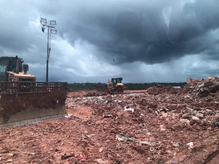 Vistoria constata irregularidades em aterro que recebe resíduos recolhidos em toda Grande São Luís