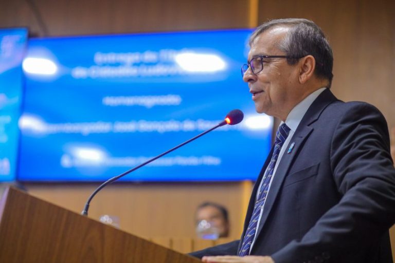 “Recebo com emoção e gratidão”, diz presidente do TRE-MA sobre título ludovicense