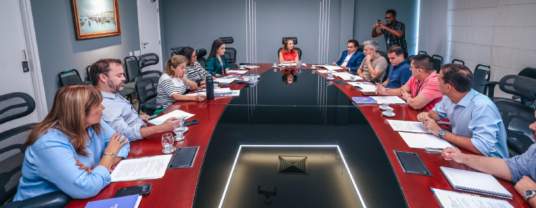 Iracema conduz reunião sobre celebração dos 190 anos da Assembleia