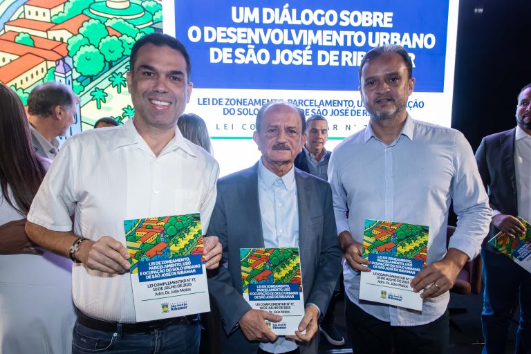 ‘Avançar e progredir’, diz Júlio Filho sobre novo zoneamento