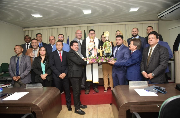 Imagem de São José de Ribamar visita Câmara Municipal; veja