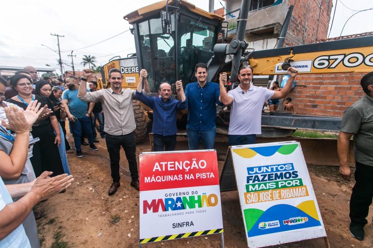 Dr. Julinho e Orleans lançam programa de asfaltamento
