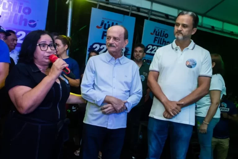 Paula da Pindoba declara apoio a Júlio Filho em Paço do Lumiar